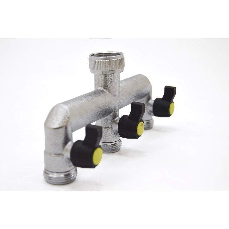 S&M s & m 550256 Triple 3 Way Valve 3/4 "x 3/4"