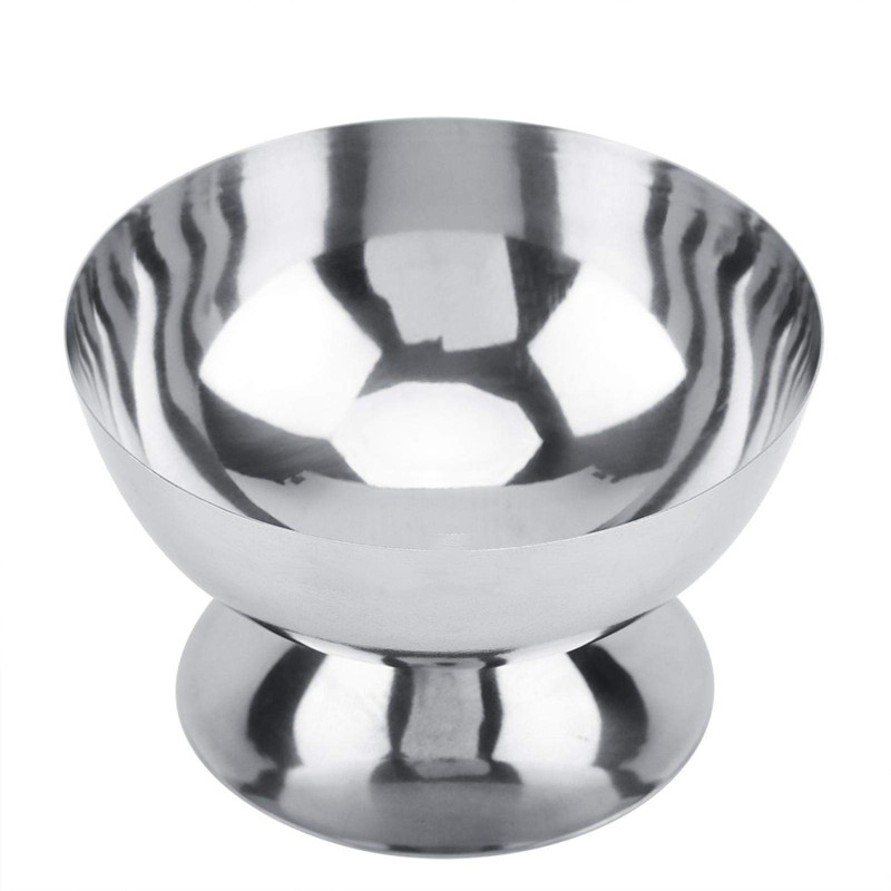 Raguso Stainless Steel Ice Cream Sundae Sorbet Vanilla Pudding Serving