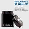 Erozul 100 ml (1/4 oz) Screw Top Airtight Wide Mouth