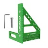 3D Multi-Angle Carpenter Square Protractor 22.5-90 Degree Aluminum Alloy Multi-Angle