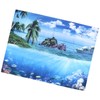 200x150cm Tapestry Scenery Summer Beach Sea View Background Tapestry Home