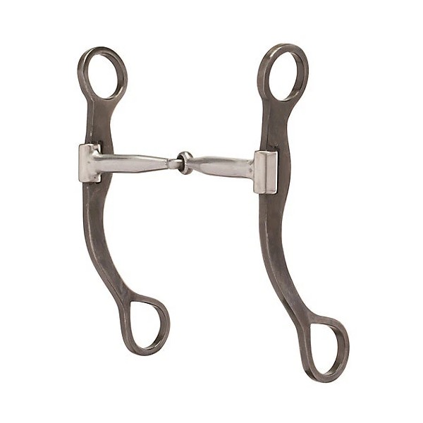 Weaver Leather Shank Snaffle W/Copper Inlay 5