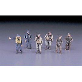 Hasegawa WWII Pilot Figure Set - 1/48 Scale - Figure Model Set # 36107