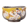 K9-855 Kutani Yakuya Matcha Bowl, Sakura on Yoshidaya Yama Sakura