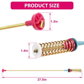 Upgraded DC97-16350V Washer Suspension Rods (OEM) Fit Sam.sung Washer WA54R7200AW/US WA54R7200AV/US WA54R7600AV/US WA54R7600AC/US WA54R7600AW/US Replace AP6975426 PS12740434 by TOMOON