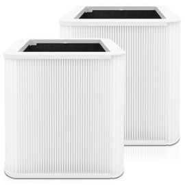 Musslan 2 Pack 211+ Filter Replacement Compatible with 211+ Air Purifier, 2-Stage Filtration System of H13 True HEPA Filter for 211
