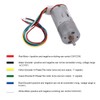 DC12V DIY Encoder Gear Motor for Smart Car Robot with