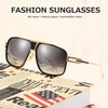 Kimorn AE0336 men’s retro classic sunglasses with metal frame, Gold