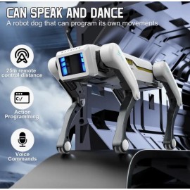 Unbranded New Upgraded Intelligent Smart Robot Dog with Wireless Remote & AI Voice Control