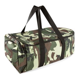 HEVMEVENI Bait Boat Carrying Bag – Large Capacity Storage Case, Weather-Resistant & Portable Design (Camo Green)