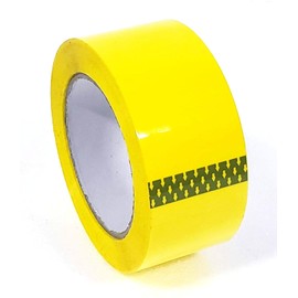 Yellow Carton Sealing Tape, Packing Tape, Moving Tape 2" x 110 Yard,2.0 mil Thick, Heavy Duty (1 Roll)