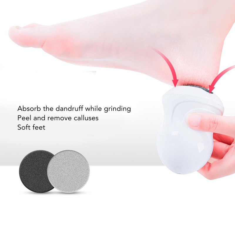 Electric Vacuum Foot Grinder Pedicure Rechargeable Electronic Cracked Skin Cleaning