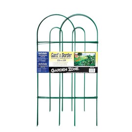 Origin Point 043210 Gard'n Border Round Folding Fence, Green, 32-Inch x 10-Feet - 100050511