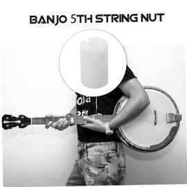 4pcs Banjo Nut An Fittings Guitar Accessories Nuts Banjo Banjo Bone Bridge String Nut Unique