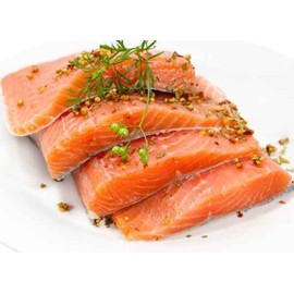2 lbs. Fresh Salmon Fillets by Charleston Seafood