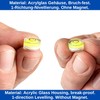 Round spirit level set, 5 pieces, with diameter 13.8 mm