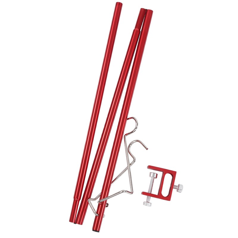 Folding Lamp Pole Aluminum Alloy Multi Function Camping Lantern Stand