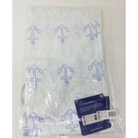 Sperry Top-Sider Womens Infinity Scarf Nautical  White - Blue Anchors New NWT