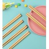 LOROTOCO 5 Pairs Kids Short Chopsticks 7inch Bamboo Reusable Training