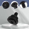 Raheem 12PCS 3.5-Inch HDD SSD Shock Absorbing Screws with Rubber