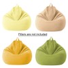 Bean Bag Cover Cotton Linen Cover 100 x 120 cm