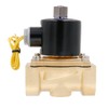 Baomain Pneumatic 1 Inch Normally Open 2 Way Brass Electric