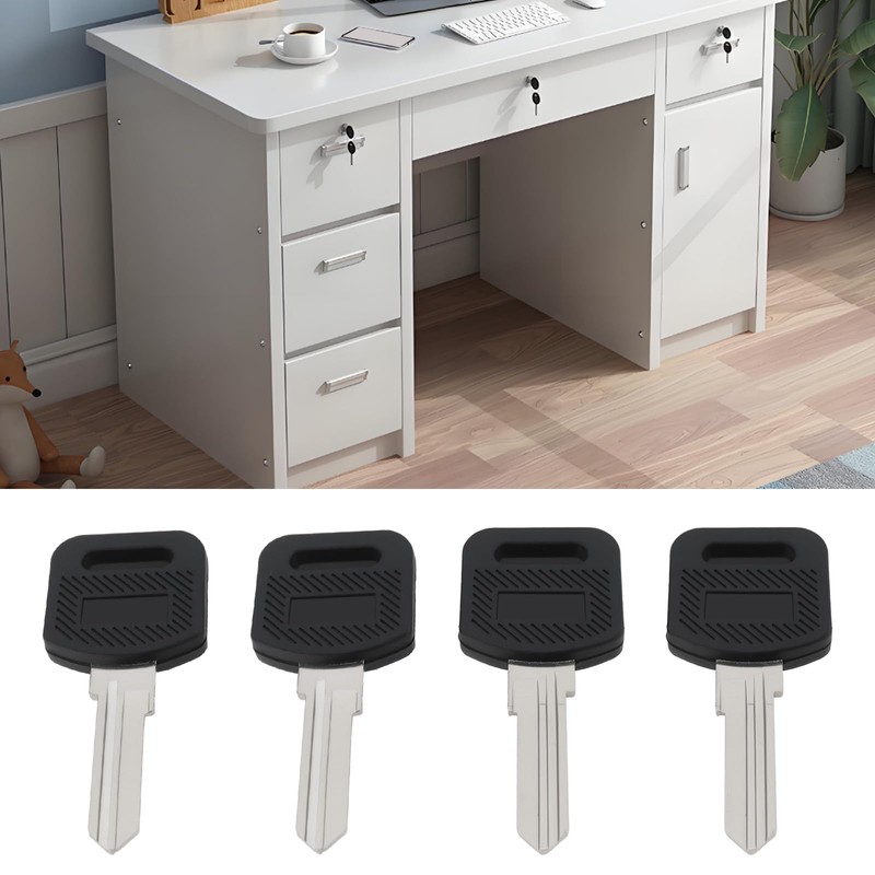 ECSiNG 4pcs A106 Right Groove and A105 Left Groove Keys