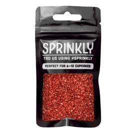 SPRINKLY - Sugar Crystals - Red - 30g
