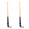 2 Pcs Whip Lights 340mm Long Amber Lighted Antenna Flagpole