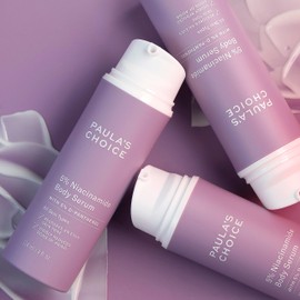 Paula's Choice 5% Niacinamide Body Serum Treatment with Vitamin B3 & B5, Lotion for Discoloration, Redness, Wrinkles & Fine Lines and Uneven Tone on Body, Chest, Arms & Legs, For All Skin Types Including Acne-Prone, Fragrance-free & Paraben-free, 4 Fl Oz.