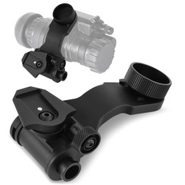 Gexmil PVS 14 J Arm Night Vision Goggles NVG Mount Metal Helmet Mount Compatible with All of PVS14 Helmet Mount