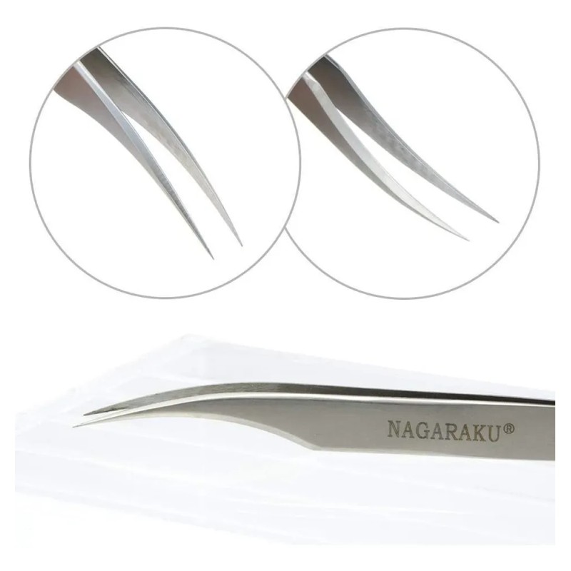 Pinzas Extensiones De Pestañas Nagaraku N-02
