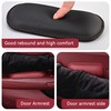 Tioollev 2PCS Car Elbow Pads, Memory Foam Car Center Console