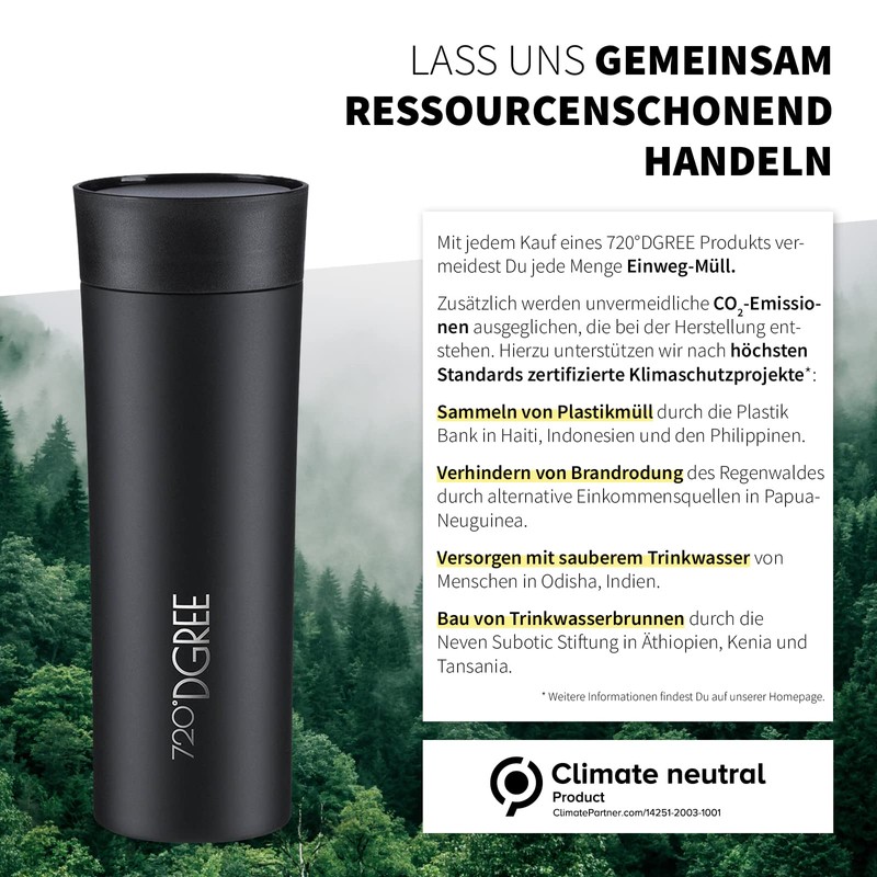 720°DGREE Replacement Lid for “PleasureToGo“ | Black