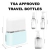 Skycase Travel Bottles - Leak Proof Refillable Tsa Approved Travel