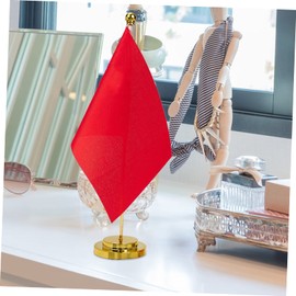 HONMEET 2pcs Small Flagpole Base Stand for Desktop Flags Compact and Stable Holder for Office and Conference Room Decorations Lightweight and Portable Design