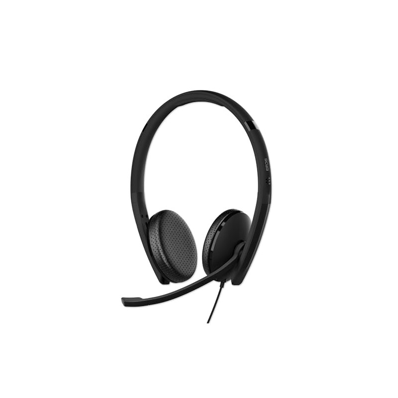 EPOS C10 USB Headset with Microphone, Wired Headphones with Simple