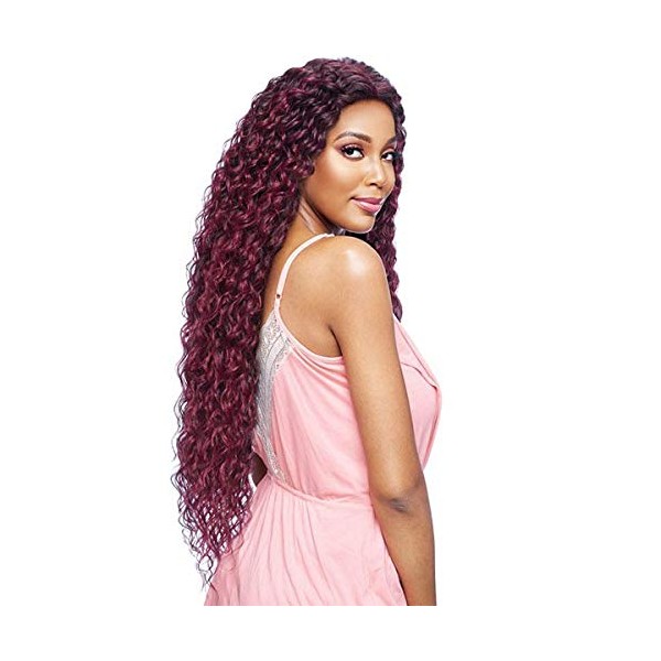 Vanessa Synthetic Deep Middle Part Swiss Silk Lace Front Wig - TOPS DM ALANTA 38 (T1B/425)