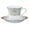 Noritake Noritake American Cup & Saucer 220cc Georgian Turquoise Bone