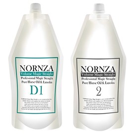 Yolk Volume Magic Straight Perm Drug D1 For Damaged Hair, Agent 1 400g + Agent 2, 400g, 1 piece / 노른자 볼륨매직 스트레이트 파마약 D1 손상모용 1제 400g + 2제 400g, 1개