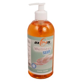 Axis Line Wellness Liquid Soap in Dispenser, 500 ml, pH Neutral and Skin-Friendly, Made in Germany