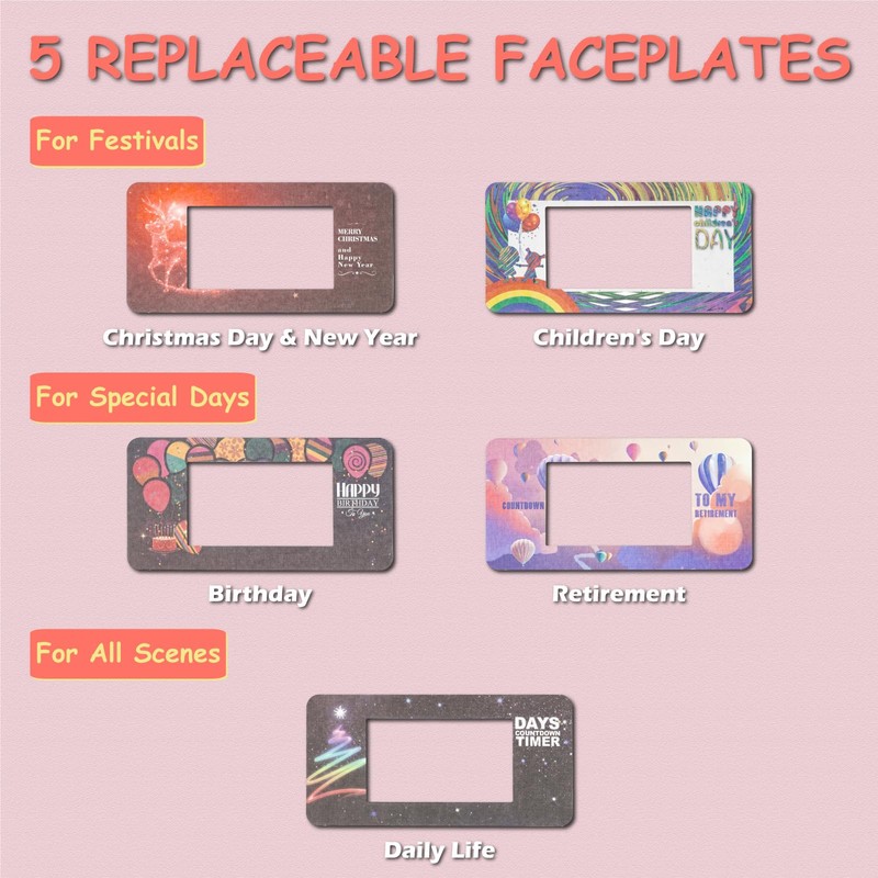 Runleader 9999 Days Events Timer with Backlight,Buzzer Reminder & Battery