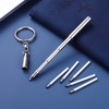 Operitacx Keyring Pen Key Ring Small Pen Retractable Ballpoint Pen