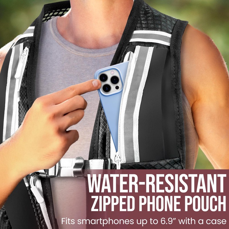 Suvistar 5L Hydration Running Vest - Lightweight, Functional Running Vest