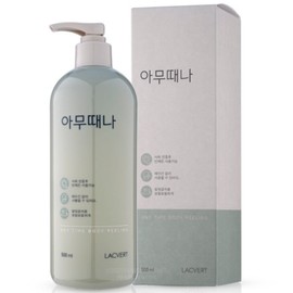 Lac Vert Anytime Scrub Peeling 500ml 3 packs (body wash + shower gloves included) / 라끄베르 아무때나 때필링 500ml 3개 (바디워시+샤워장갑증정)