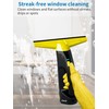 Rechargeable Window Vac, Power Window Vacuum Cleaner Set, Window Squeegee