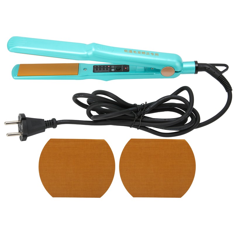 Hair Straightener Temperature Adjustable Hair Straightening Curling Flat Iron