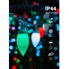 C9 Christmas Lights Outdoor Waterproof, 81 Feet 100 LED C9