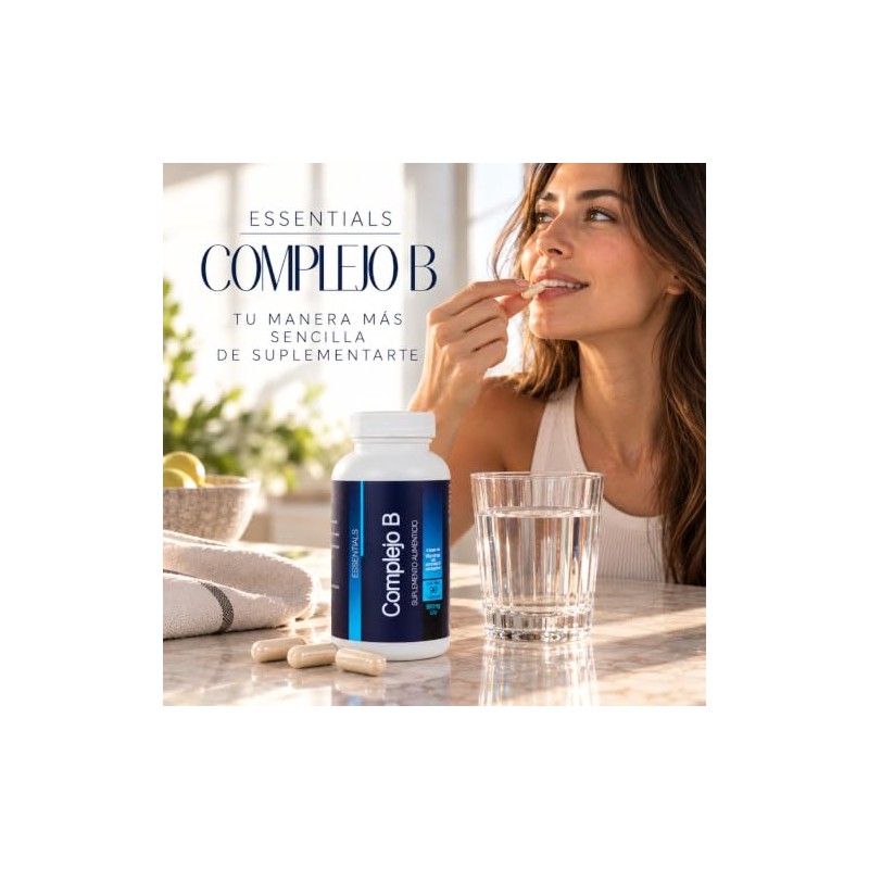 NLS Essentials® Complejo B, 90 Cápsulas