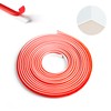 5M TPE Quadrant Trim White 12x9mm Plastic Trim Edging Strip